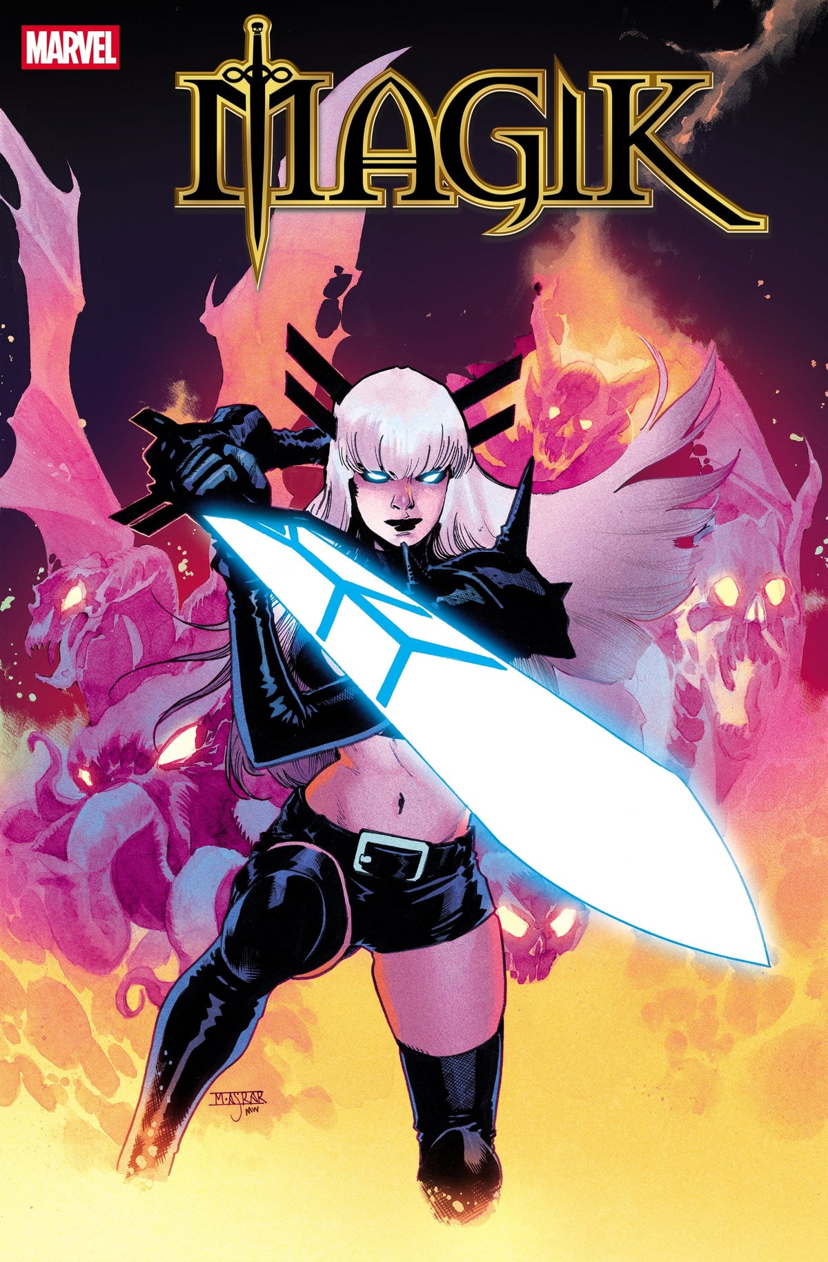 Marvel Comic Books > Incentives MAGIK #9 1:25 INCV MAHMUD ASRAR VARIANT 75960621034300917 PRH-75960621034300917