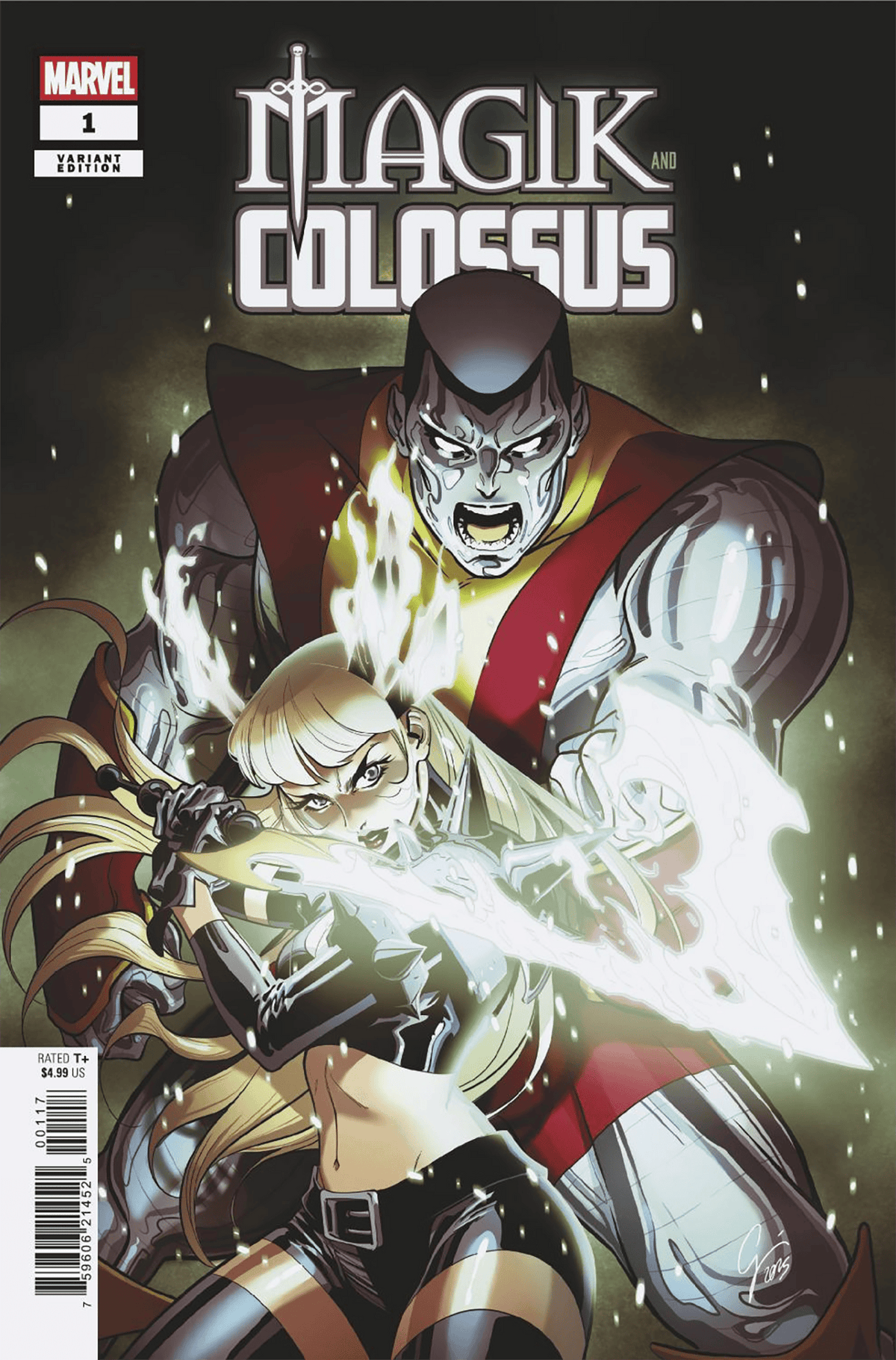Marvel Comic Books > Incentives MAGIK & COLOSSUS #1 1:25 INCV JACOPO CAMAGNI VARIANT 75960621452500117 PRH-75960621452500117