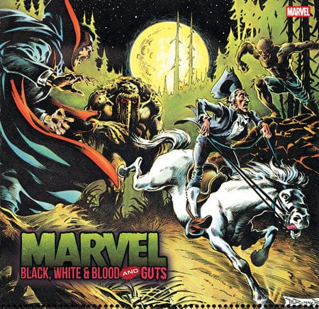 Marvel Comic Books > Incentives MARVEL: BLACK, WHITE & BLOOD AND GUTS #1 1:50 INCV FRANK BRUNNER BICENTENNIAL CALENDAR HIDDEN GEM VARIANT 75960621332000116 PRH-75960621332000116