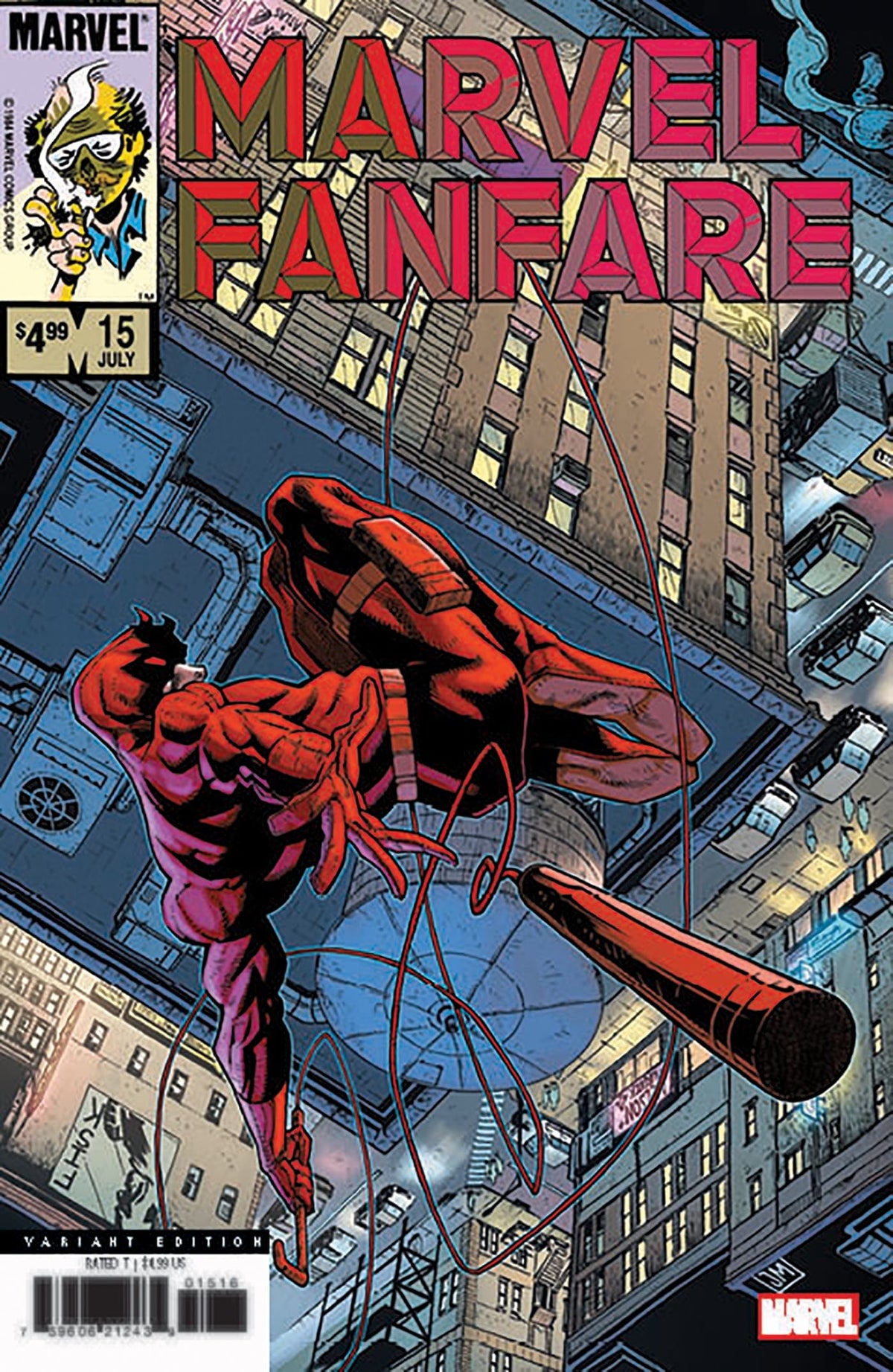 Marvel Comic Books > Incentives MARVEL FANFARE #15 1:25 INCV FACSIMILE EDITION JUSTIN MASON VARIANT 75960621243901516 PRH-75960621243901516