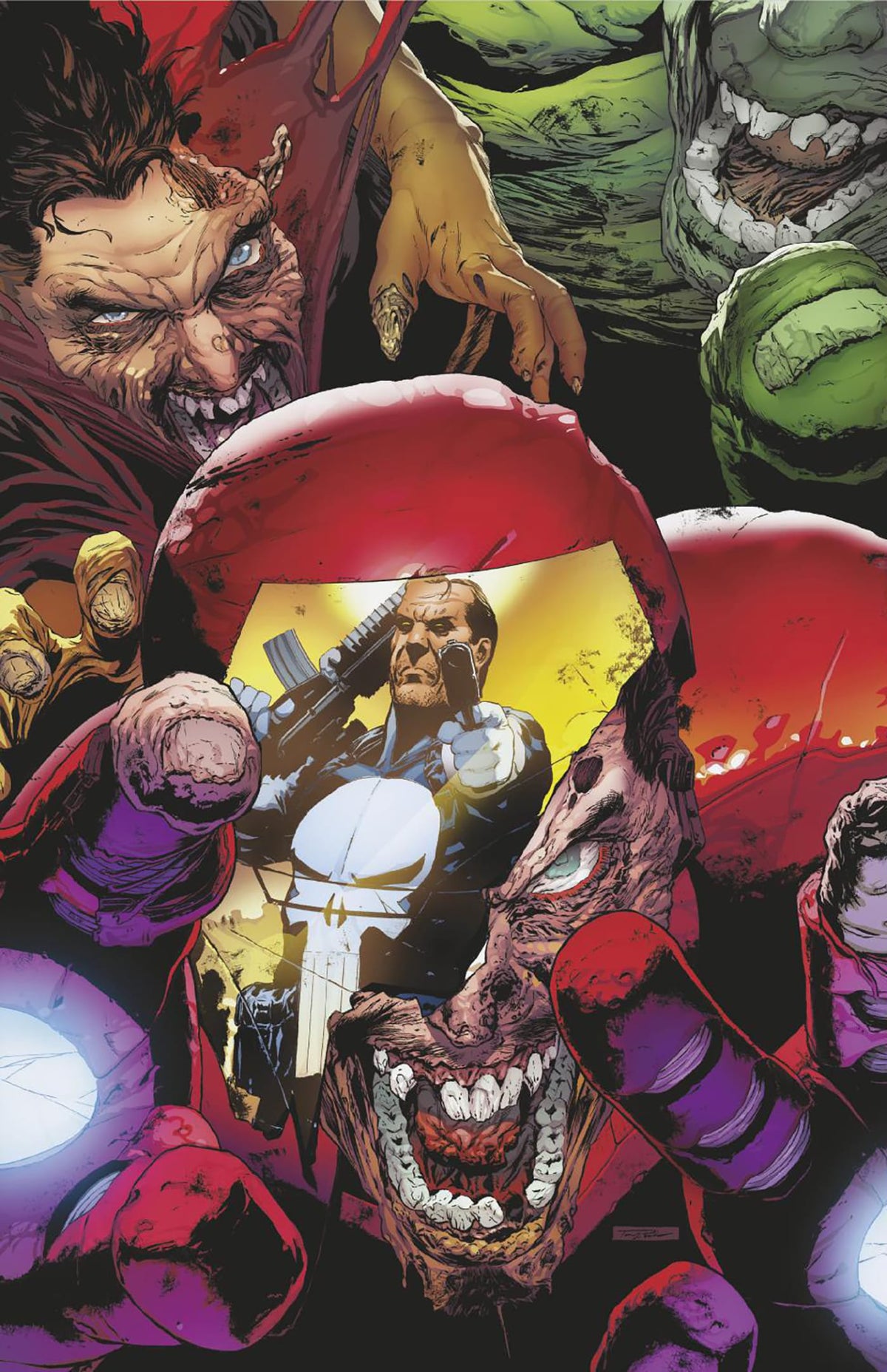 Marvel Comic Books > Incentives MARVEL ZOMBIES: WAR ZONE #1 1:50 INCV TBD ARTIST VIRGIN VARIANT (Release Date: 09/02/2026) 75960621612300117 PRH-75960621612300117