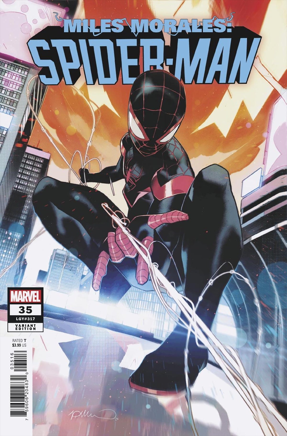 Marvel Comic Books > Incentives MILES MORALES: SPIDER-MAN #35 1:25 INCV SIMONE DI MEO VARIANT 75960620483003516 PRH-75960620483003516