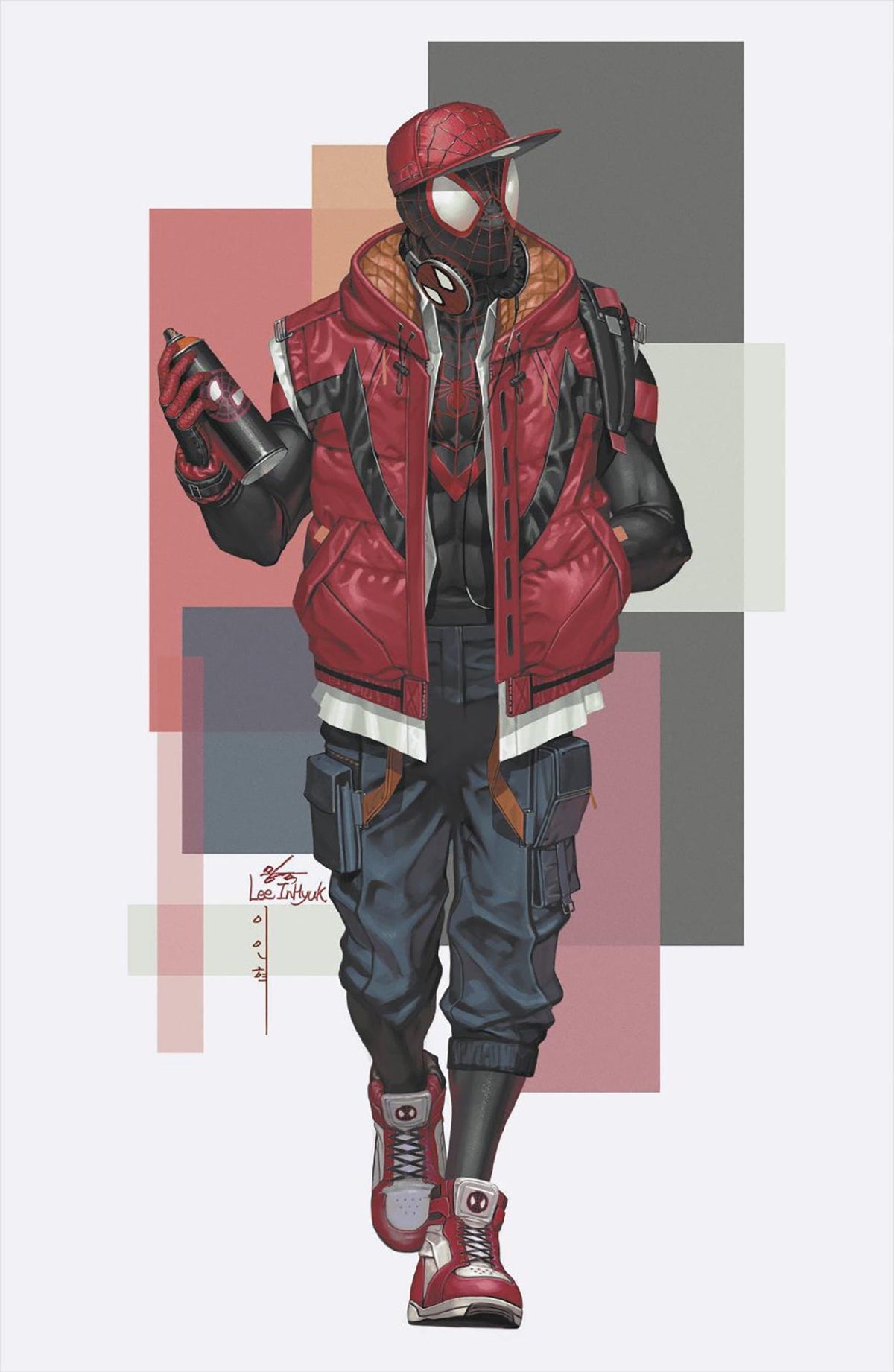 Marvel Comic Books > Incentives MILES MORALES: SPIDER-MAN #40 1:50 INCV INHYUK LEE STREET-VERSE VIRGIN VARIANT 75960620483004017 PRH-75960620483004017