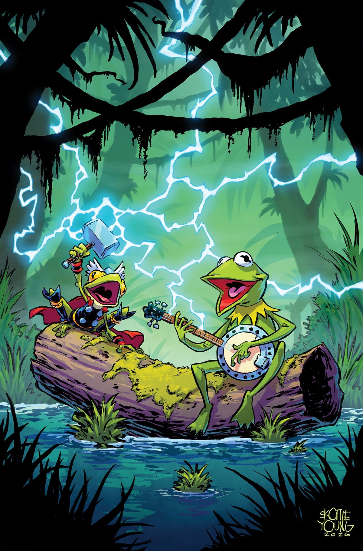 Marvel Comic Books > Incentives MUPPETS TAKE THE MARVEL UNIVERSE #1 1:100 INCV TBD ARTIST VIRGIN VARIANT (Release Date: 09/23/2026) 75960621689500117 PRH-75960621689500117