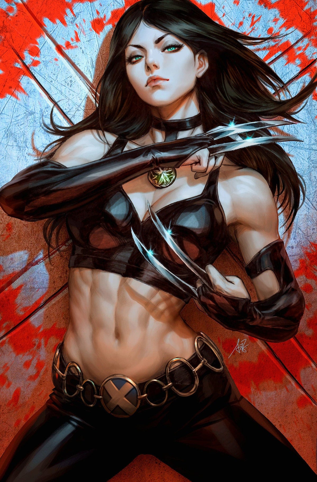 Marvel Comic Books > Incentives NYX #1 1:100 INCV ARTGERM VIRGIN VARIANT 75960620918700117 PRH-75960620918700117