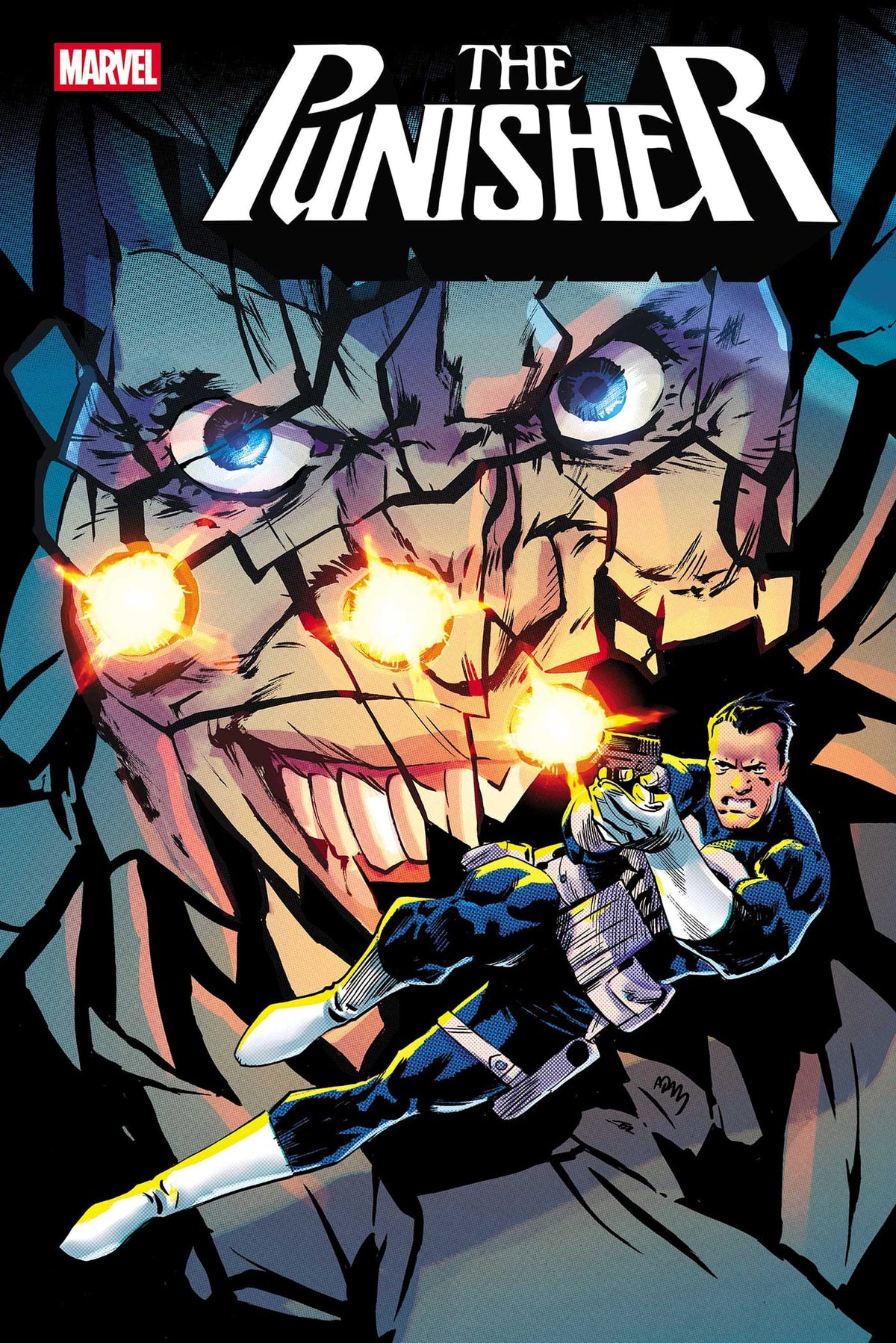 Marvel Comic Books > Incentives PUNISHER #4 1:25 INCV ADAM GORHAM VARIANT 75960621516400416 PRH-75960621516400416