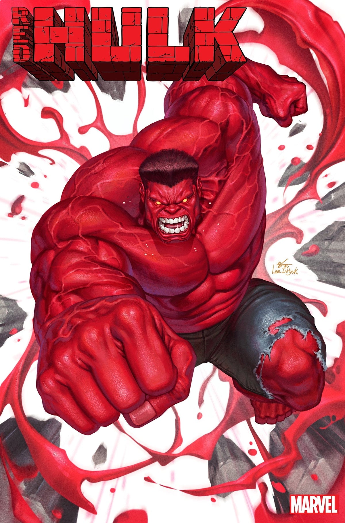 Marvel Comic Books > Incentives RED HULK #1 1:25 INCV INHYUK LEE VARIANT 75960620931600118 PRH-75960620931600118