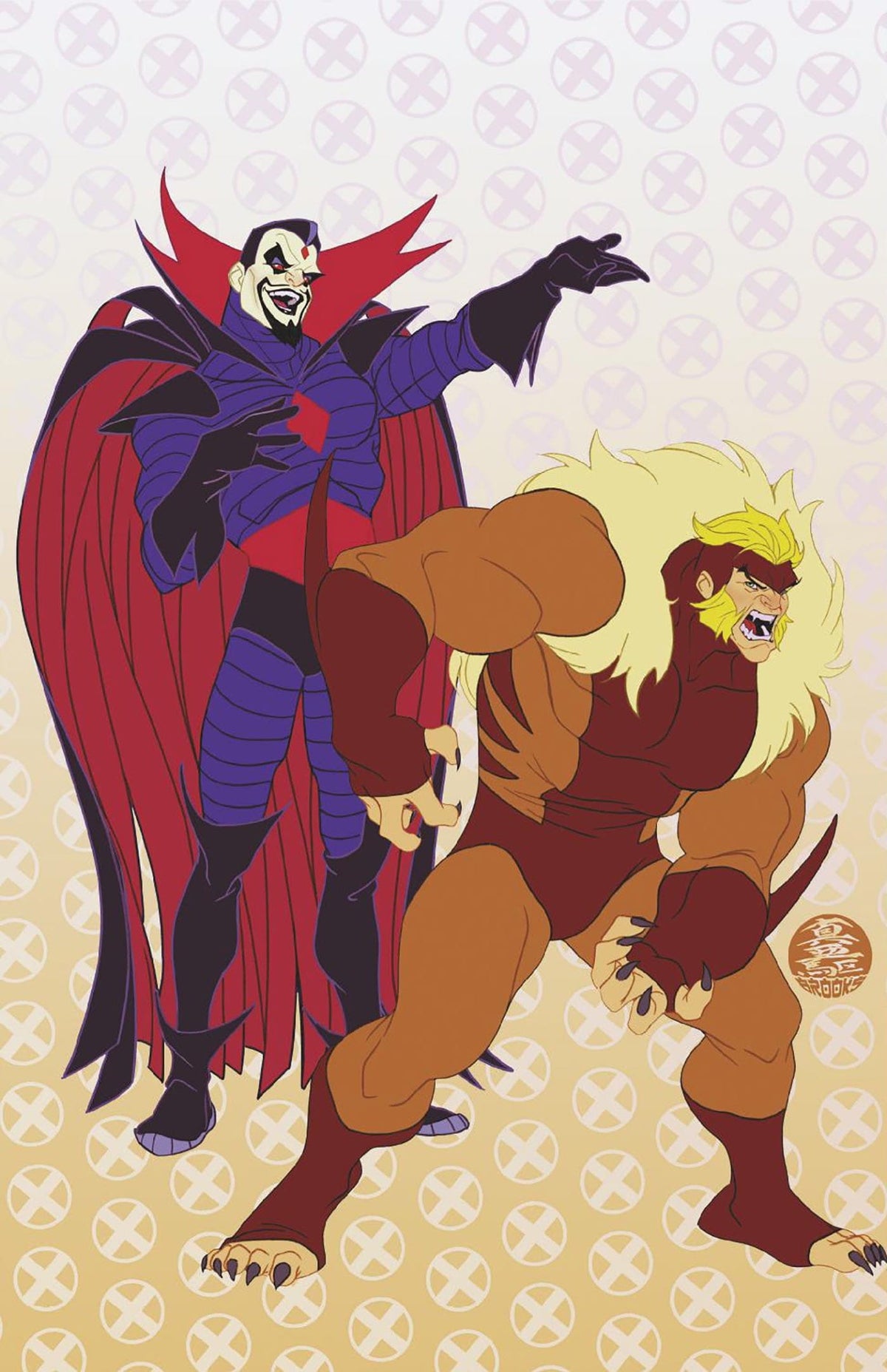 Marvel Comic Books > Incentives SABRETOOTH: THE DEAD DON'T TALK #3 1:50 INCV MARK BROOKS ANIMATED-STYLE VIRGIN VARIANT 75960621057200316 PRH-75960621057200316