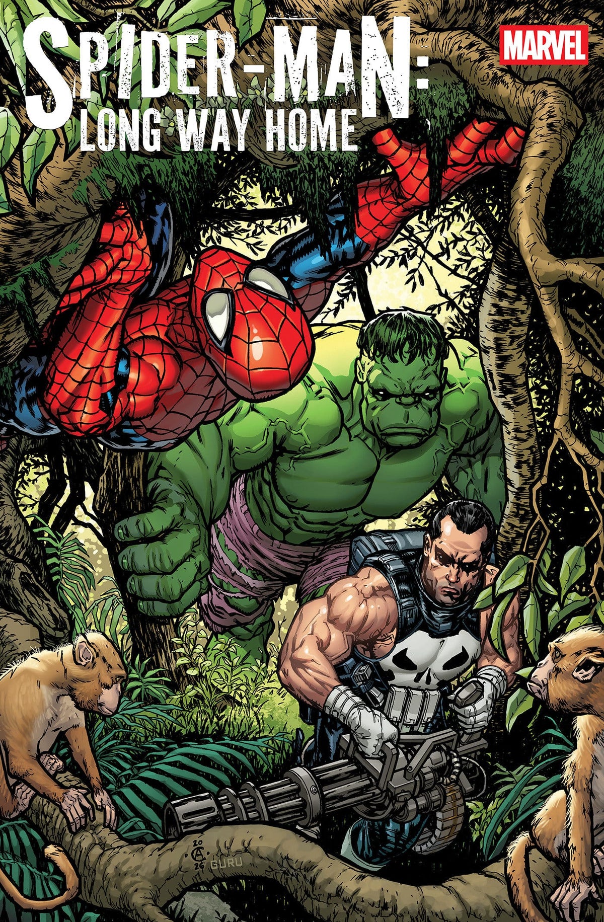 Marvel Comic Books > Incentives SPIDER-MAN: LONG WAY HOME #4 1:25 INCV CHRIS ALLEN VARIANT (Release Date: 11/11/2026) 75960621579900416 PRH-75960621579900416