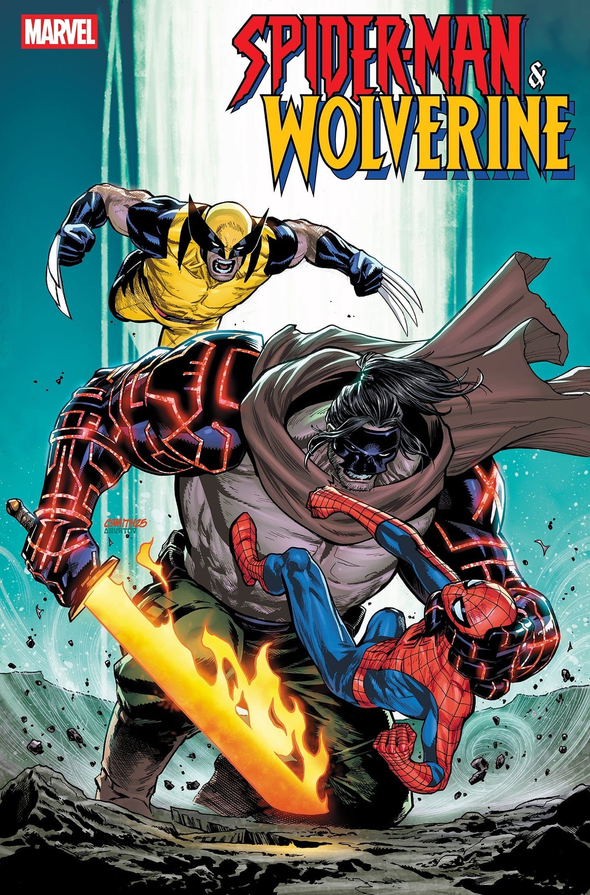 Marvel Comic Books > Incentives SPIDER-MAN & WOLVERINE #5 1:25 INCV CORY SMITH VARIANT 75960621258300516 PRH-75960621258300516