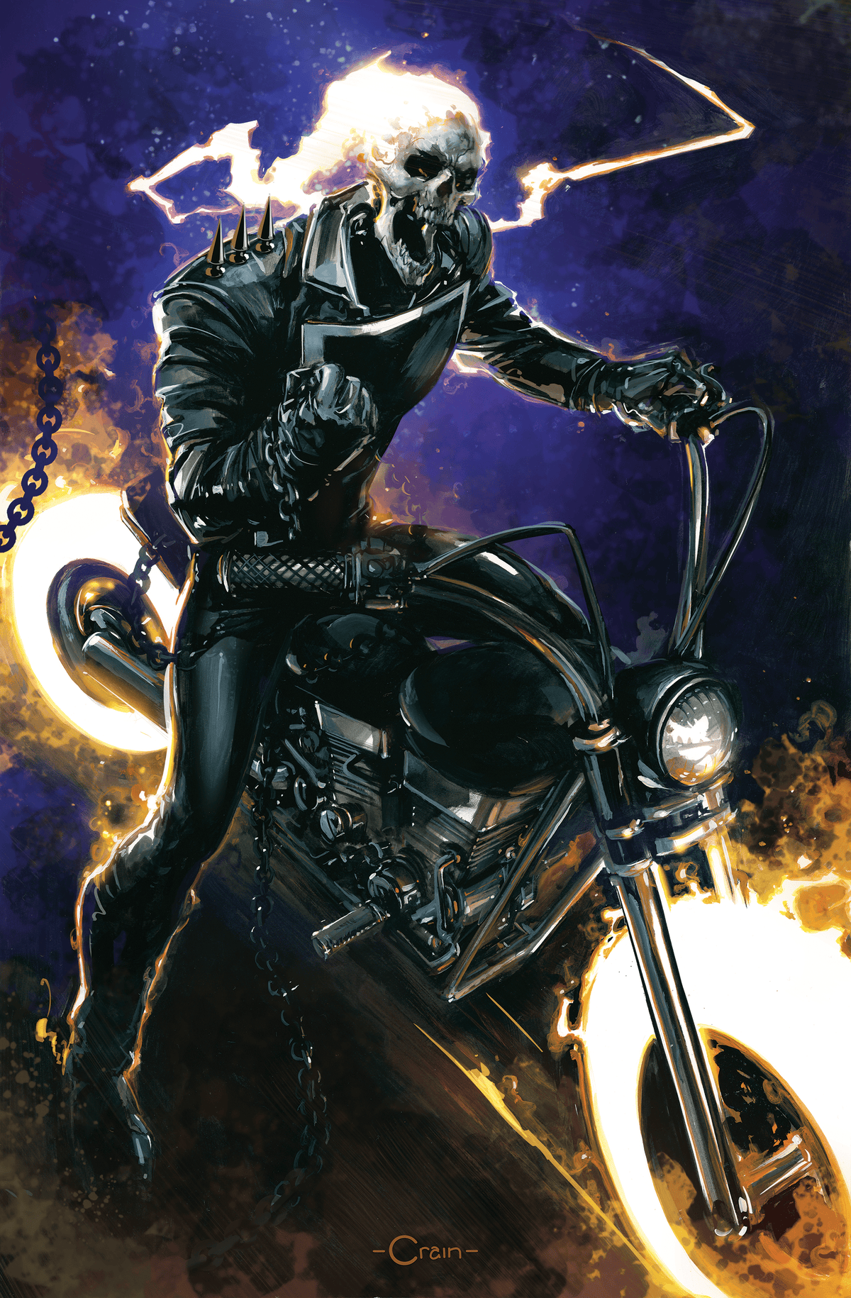 Marvel Comic Books > Incentives SPIRITS OF VIOLENCE #4 1:50 INCV CLAYTON CRAIN VIRGIN VARIANT 75960621269900416 PRH-75960621269900416