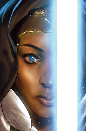 Marvel Comic Books > Incentives STAR WARS: JEDI KNIGHTS #1 1:100 INCV TAURIN CLARKE LIGHTSABER VIRGIN VARIANT 75960621106700117 PRH-75960621106700117