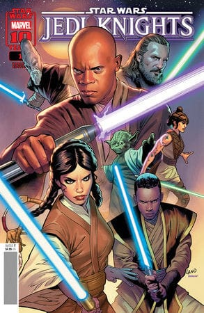 Marvel Comic Books > Incentives STAR WARS: JEDI KNIGHTS #1 1:25 INCV GREG LAND VARIANT 75960621106700116 PRH-75960621106700116