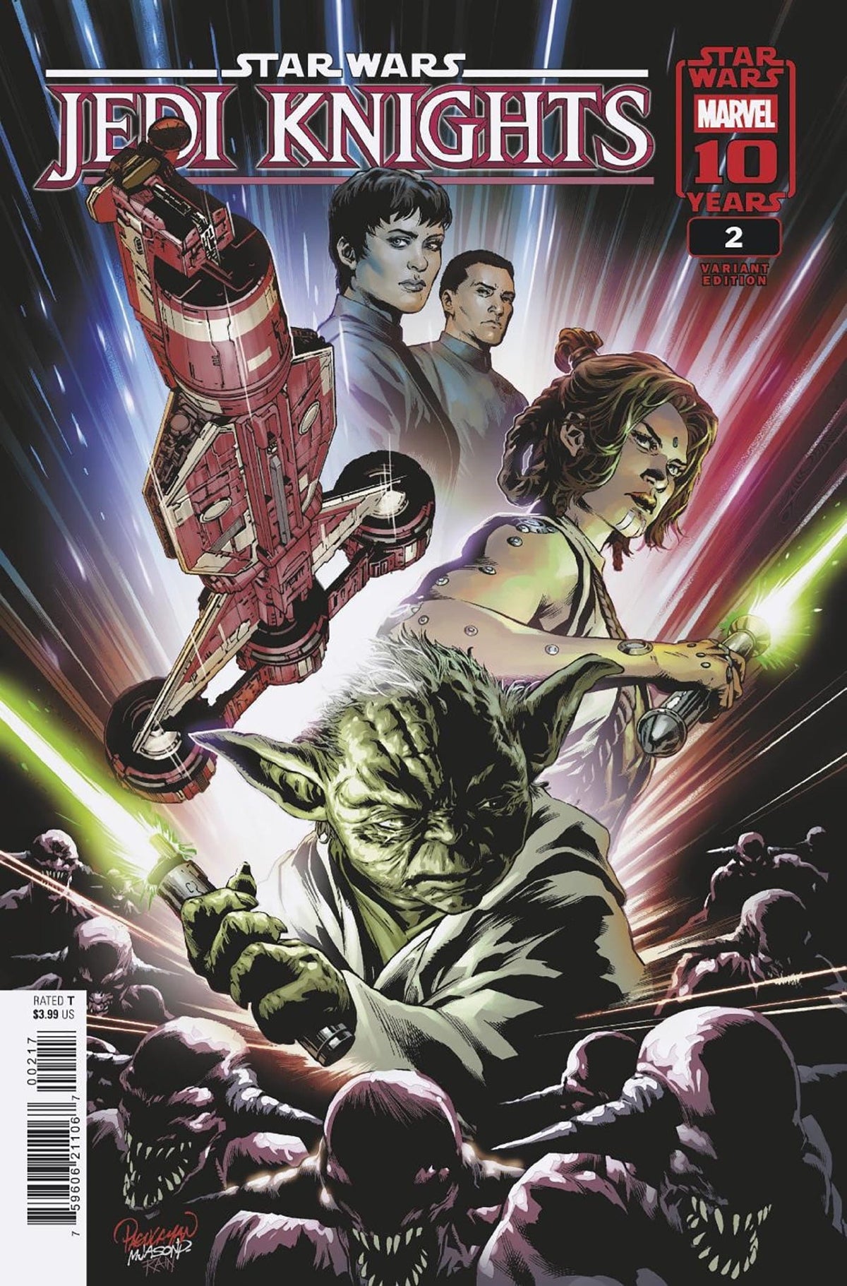 Marvel Comic Books > Incentives STAR WARS: JEDI KNIGHTS #2 1:25 INCV CARLO PAGULAYAN VARIANT 75960621106700217 PRH-75960621106700217