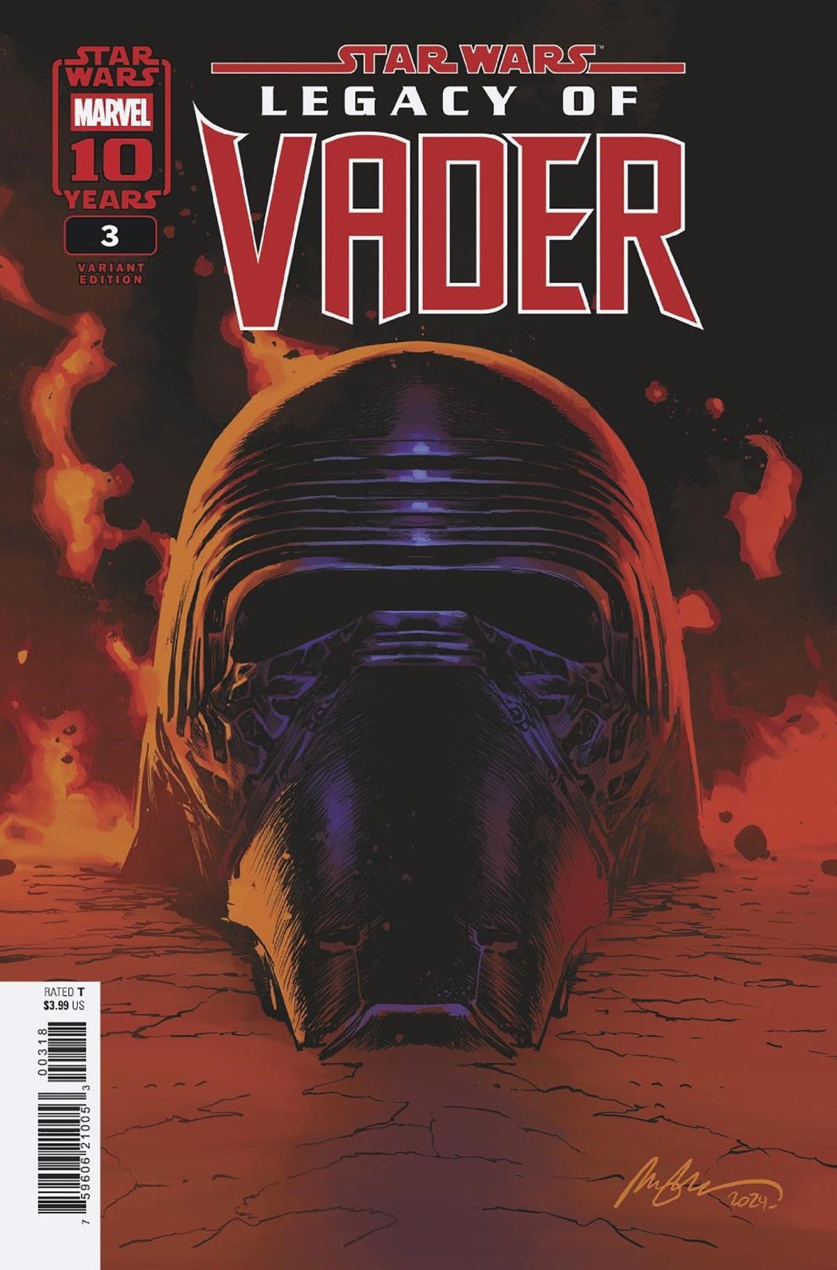 Marvel Comic Books > Incentives STAR WARS: LEGACY OF VADER #3 1:25 INCV RAFAEL ALBUQUERQUE VARIANT 75960621005300318 PRH-75960621005300318