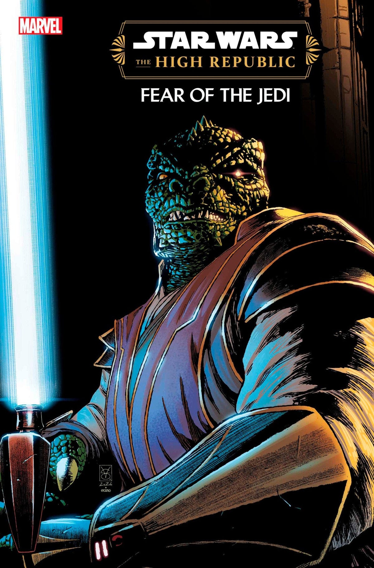 Marvel Comic Books > Incentives STAR WARS: THE HIGH REPUBLIC - FEAR OF THE JEDI #2 1:25 INCV VALERIO GIANGIORDANO VARIANT 75960621104300216 PRH-75960621104300216
