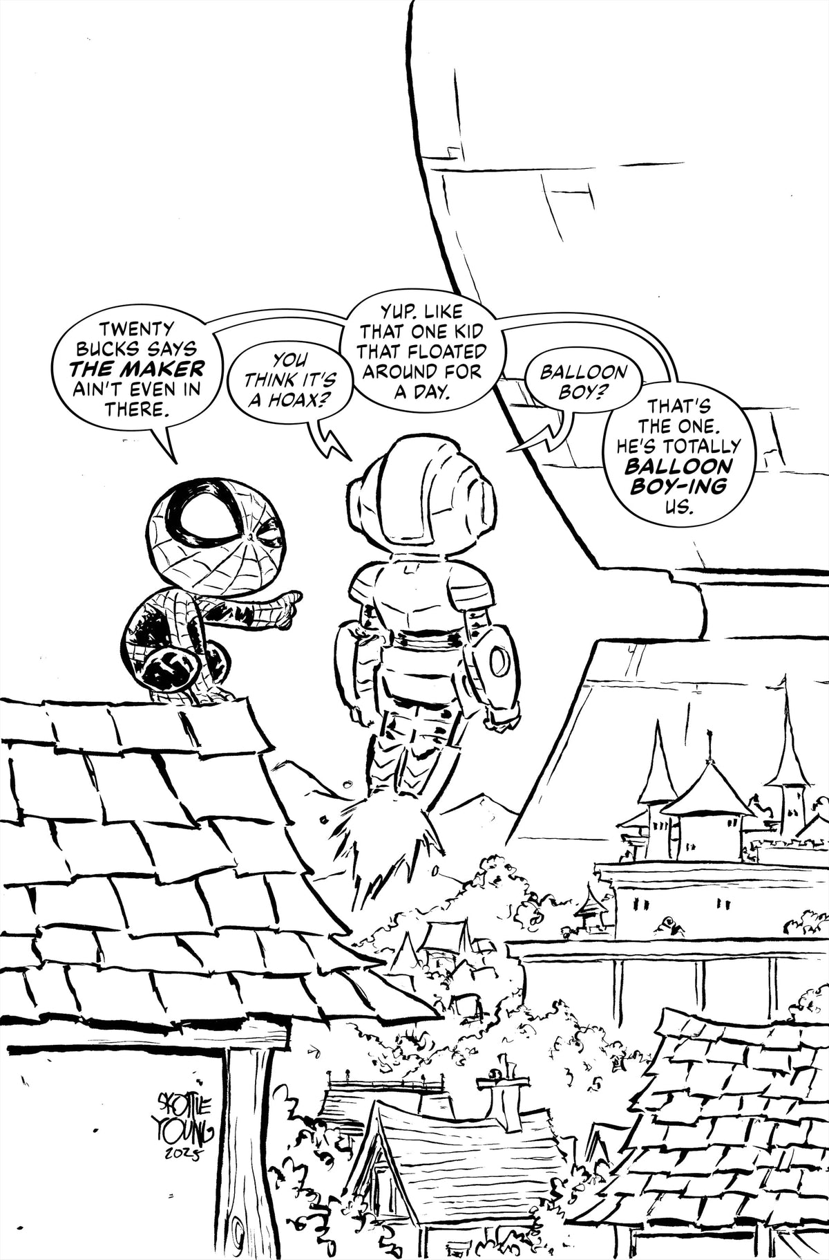 Marvel Comic Books > Incentives ULTIMATE ENDGAME #1 1:100 INCV SKOTTIE YOUNG BLACK AND WHITE VIRGIN VARIANT 75960621336800116 PRH-75960621336800116