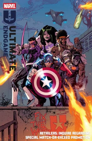 Marvel Comic Books > Incentives ULTIMATE ENDGAME #2 1:50 INCV JONAS SCHARF VARIANT 75960621336800217 PRH-75960621336800217