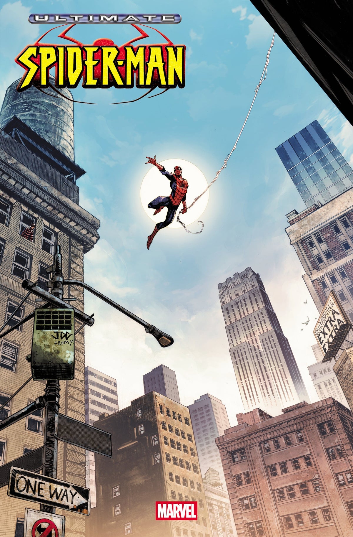Marvel Comic Books > Incentives ULTIMATE SPIDER-MAN #1 1:25 INCV FACSIMILE EDITION JOSHUA CASSARA VARIANT 75960621435800116 PRH-75960621435800116