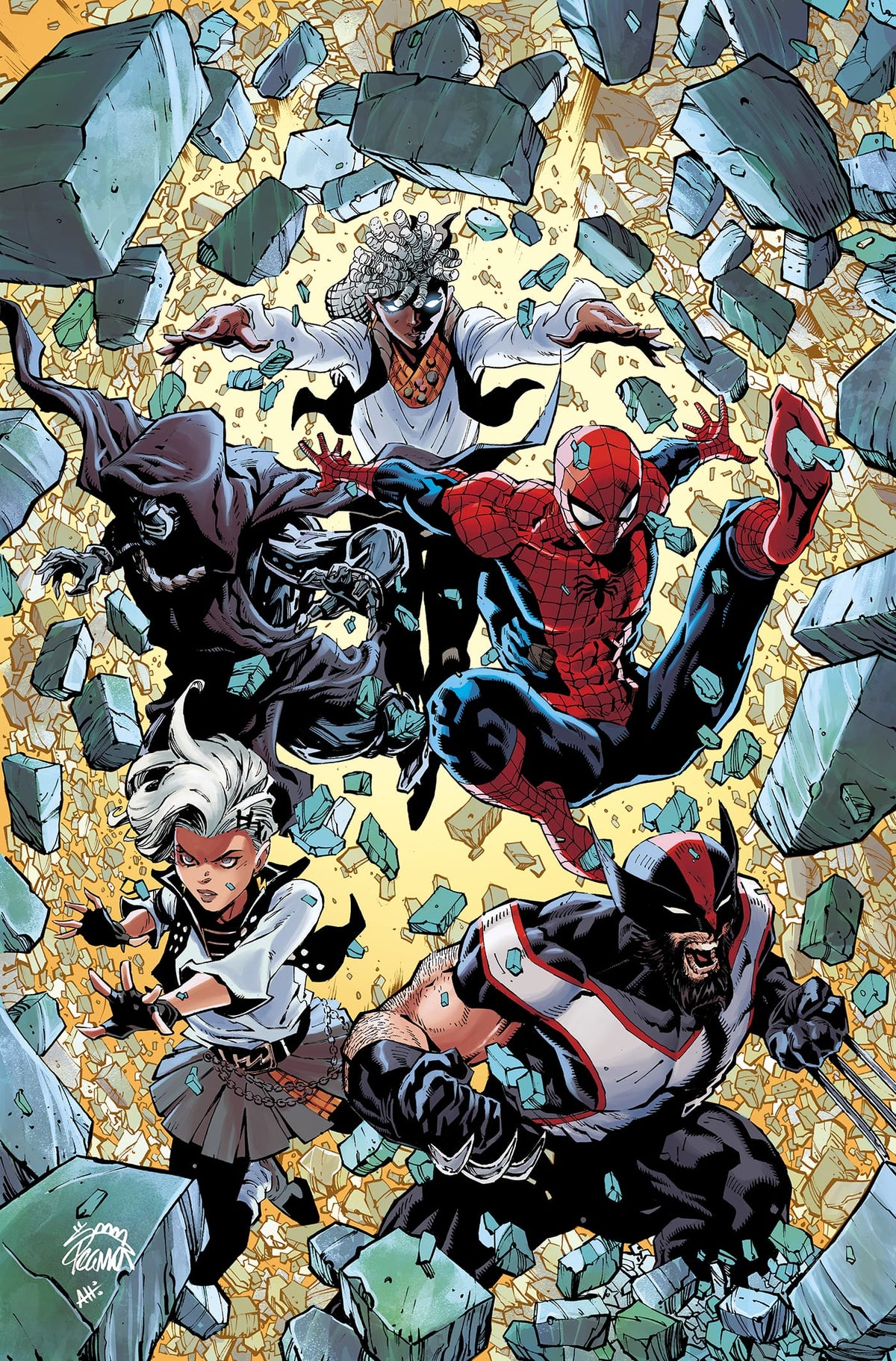 Marvel Comic Books > Incentives ULTIMATE UNIVERSE: FINALE #1 1:100 INCV RYAN STEGMAN VIRGIN VARIANT 75960621283500117 PRH-75960621283500117
