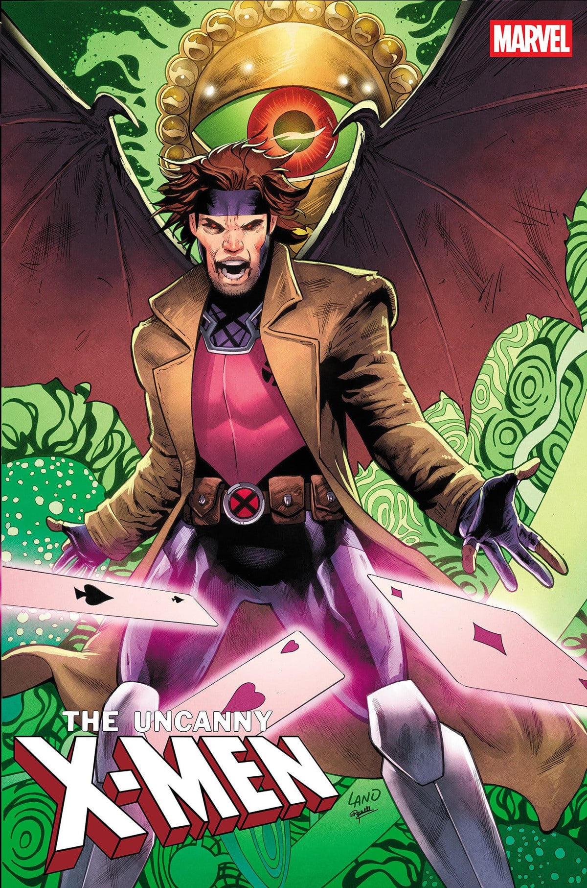 Marvel Comic Books > Incentives UNCANNY X-MEN #36 1:25 INCV GREG LAND VARIANT (Release Date: 09/30/2026) 75960620917003616 PRH-75960620917003616