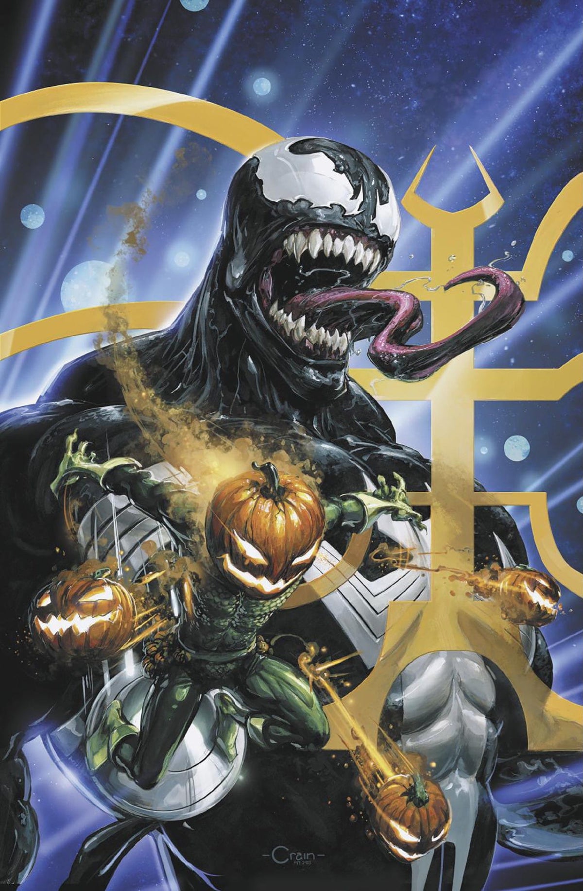 Marvel Comic Books > Incentives VENOM: ORIGINAL SIN #1 1:25 INCV CLAYTON CRAIN VIRGIN VARIANT 75960621314600116 PRH-75960621314600116