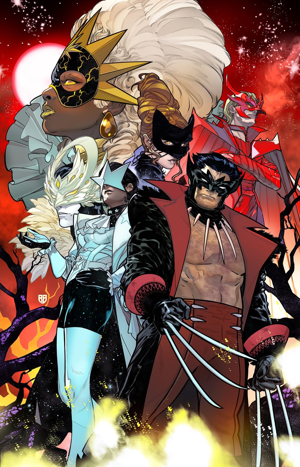 Marvel Comic Books > Incentives X-MEN: THE HELLFIRE MURDER #1 1:50 INCV TBD ARTIST VIRGIN VARIANT 75960621580500117 PRH-75960621580500117