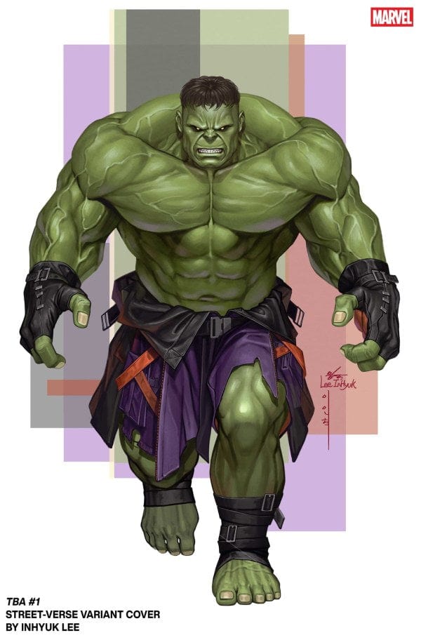 Marvel Comic Books INFERNAL HULK #1 INHYUK LEE STREET-VERSE VARIANT 81196540 PRH-75960621361000131
