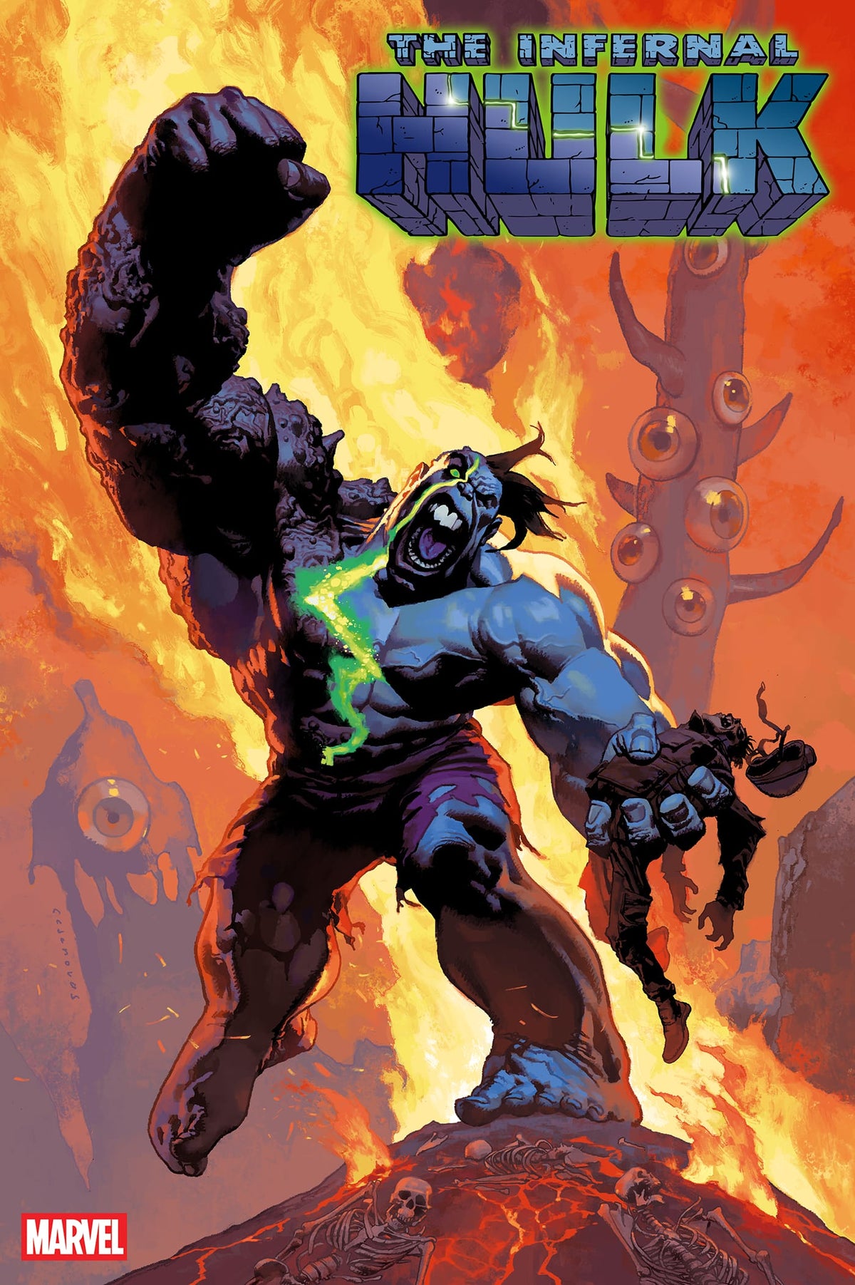 Marvel Comic Books INFERNAL HULK #10 TBD ARTIST VARIANT (Release Date: 08/12/2026) 75960621361001041 PRH-75960621361001041