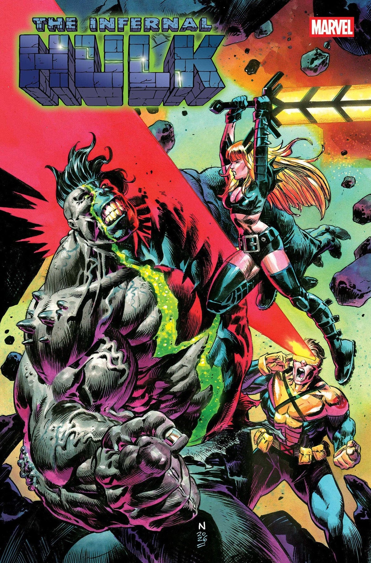 Marvel Comic Books INFERNAL HULK #7 75960621361000711 PRH-75960621361000711