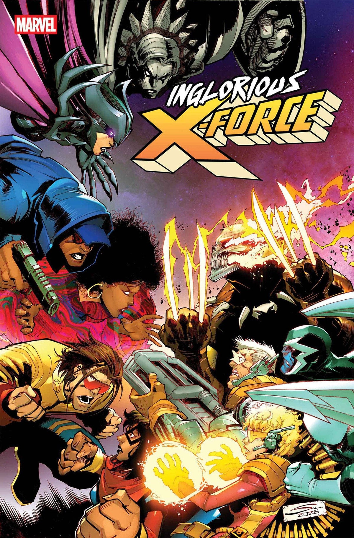 Marvel Comic Books INGLORIOUS X-FORCE #6 GERARDO SANDOVAL VARIANT 75960621362700621 PRH-75960621362700621