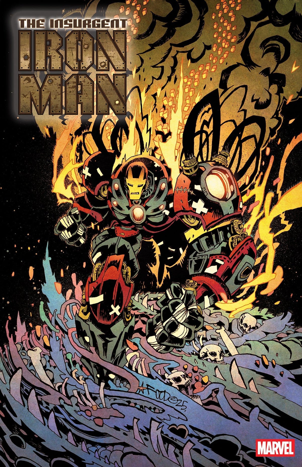 Marvel Comic Books IRON MAN #10 JIM MAHFOOD VARIANT 75960620898201031 PRH-75960620898201031
