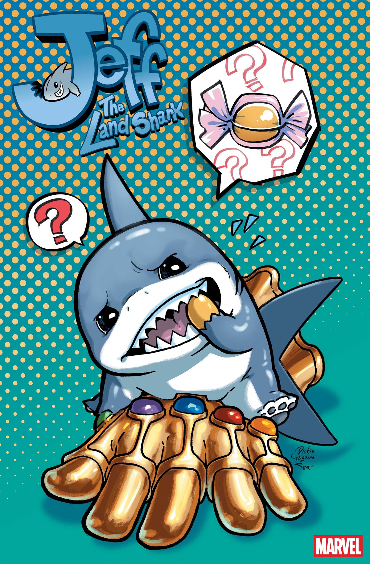 Marvel Comic Books JEFF THE LAND SHARK #1 RICKIE YAGAWA FOIL VARIANT 75960621313900141 PRH-75960621313900141