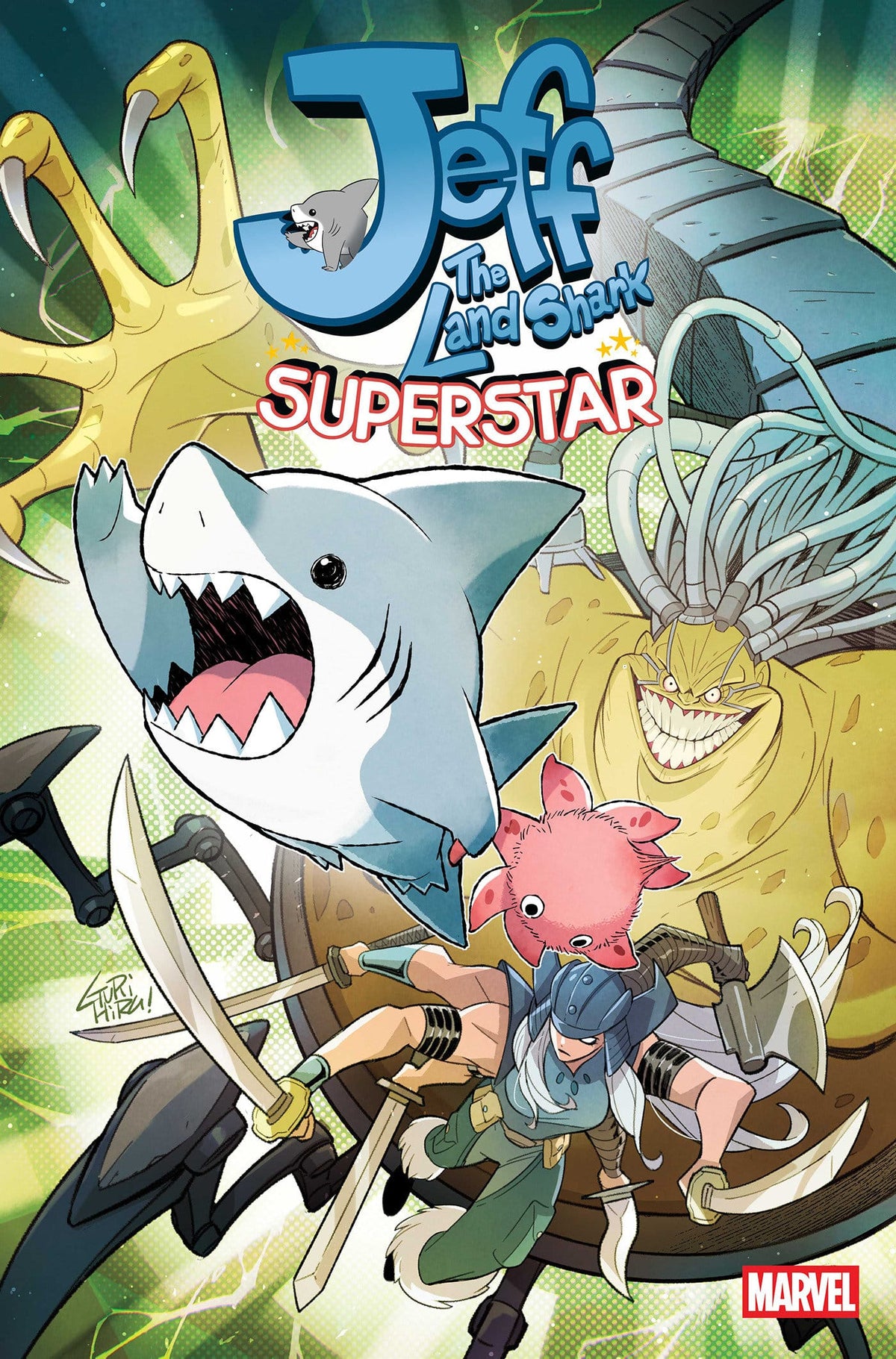 Marvel Comic Books JEFF THE LAND SHARK: SUPERSTAR #3 (Release Date: 09/16/2026) 75960621629100311 PRH-75960621629100311
