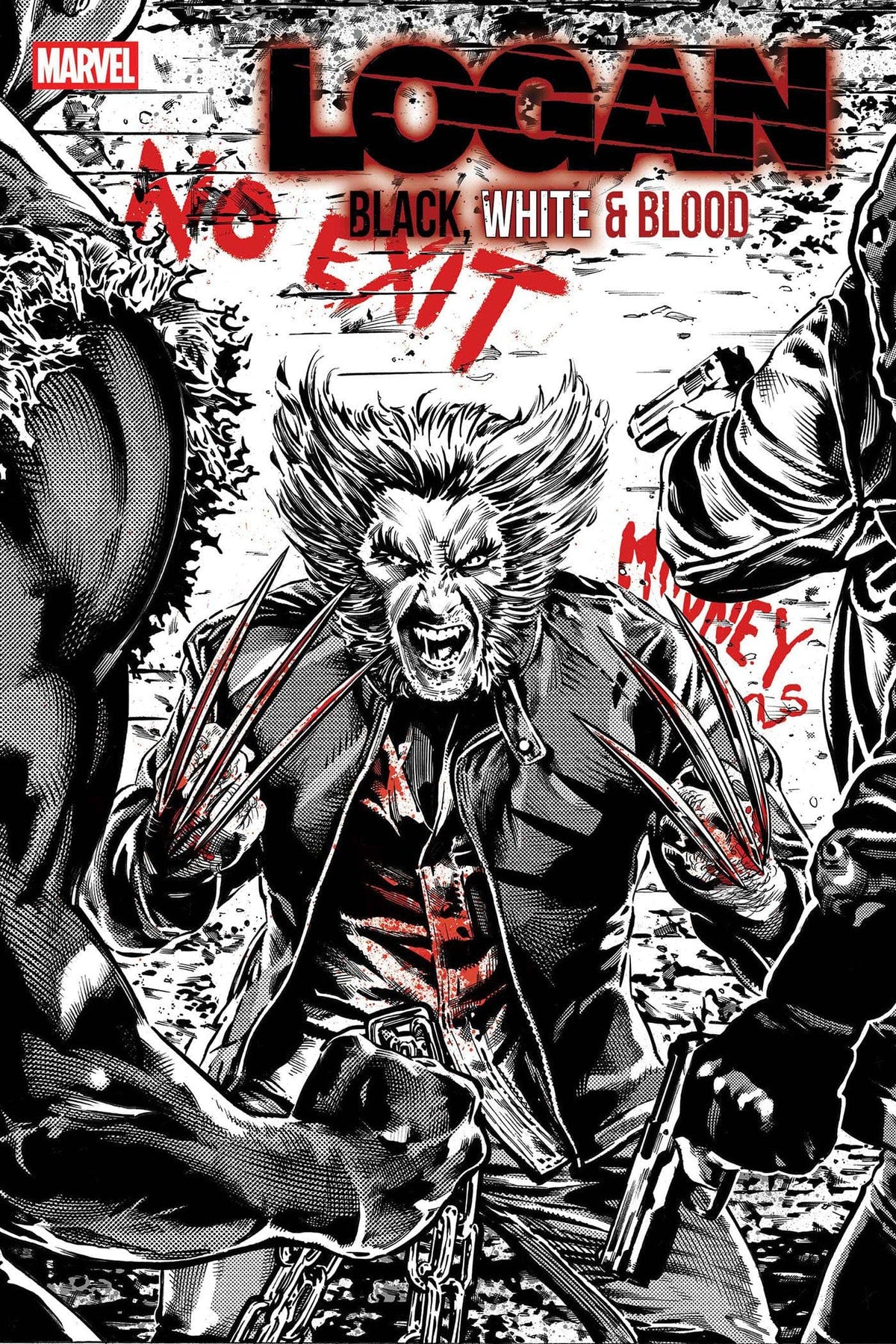 Marvel Comic Books LOGAN: BLACK, WHITE & BLOOD #2 STEPHEN MOONEY VARIANT 75960621350400221 PRH-75960621350400221