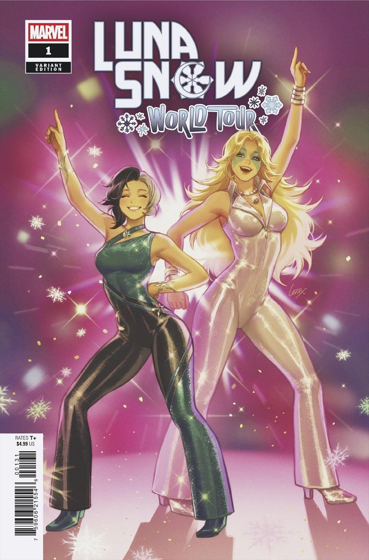Marvel Comic Books LUNA SNOW: WORLD TOUR #1 LEIRIX VARIANT 75960621554600131 PRH-75960621554600131