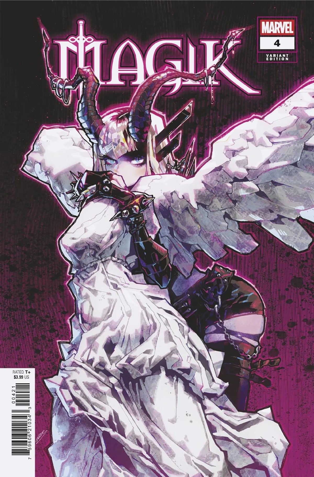Marvel Comic Books MAGIK #4 ROSE BESCH MAGIK VARIANT 75960621034300421 PRH-75960621034300421