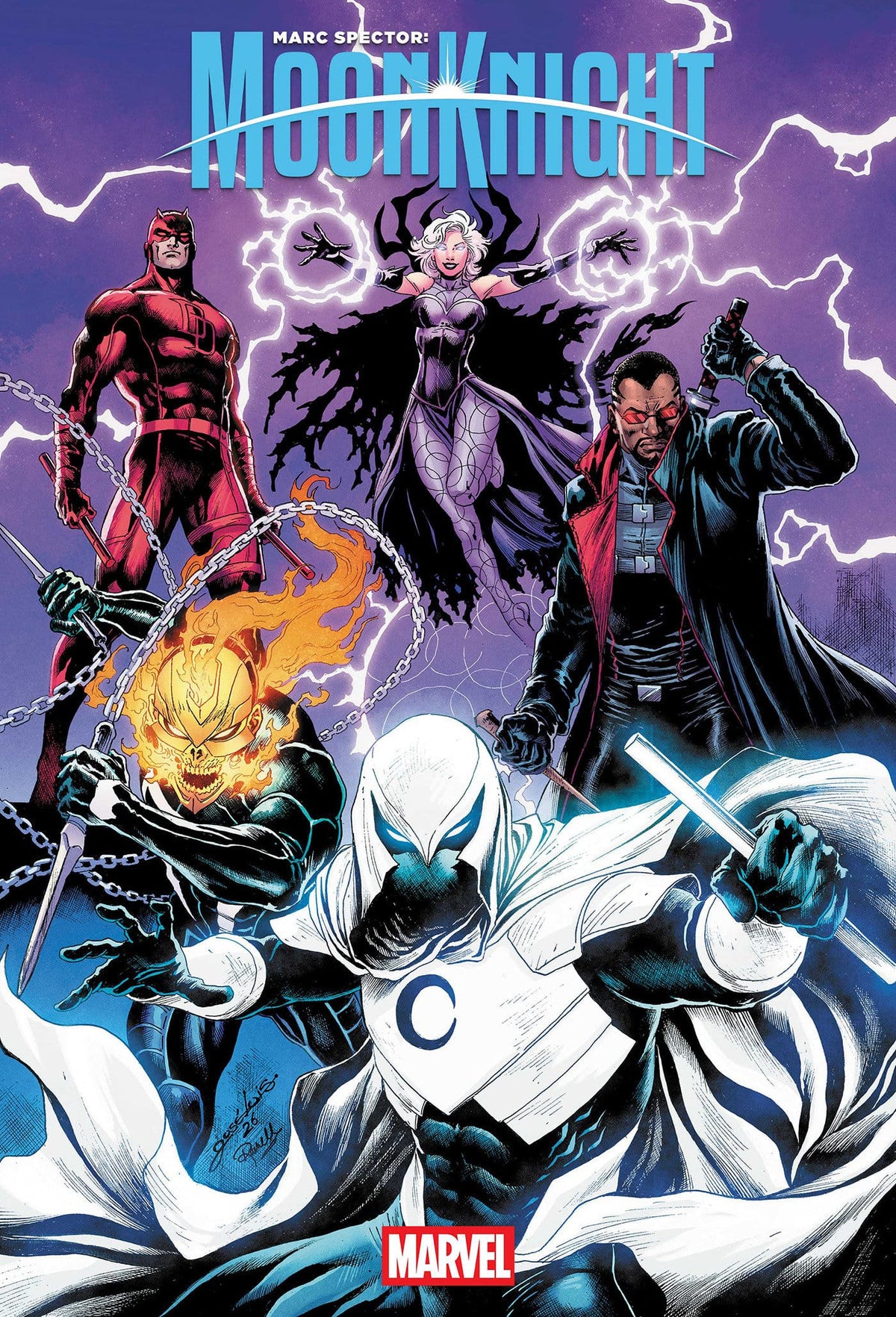 Marvel Comic Books MARC SPECTOR: MOON KNIGHT #8 (Release Date: 09/16/2026) 75960621496900811 PRH-75960621496900811