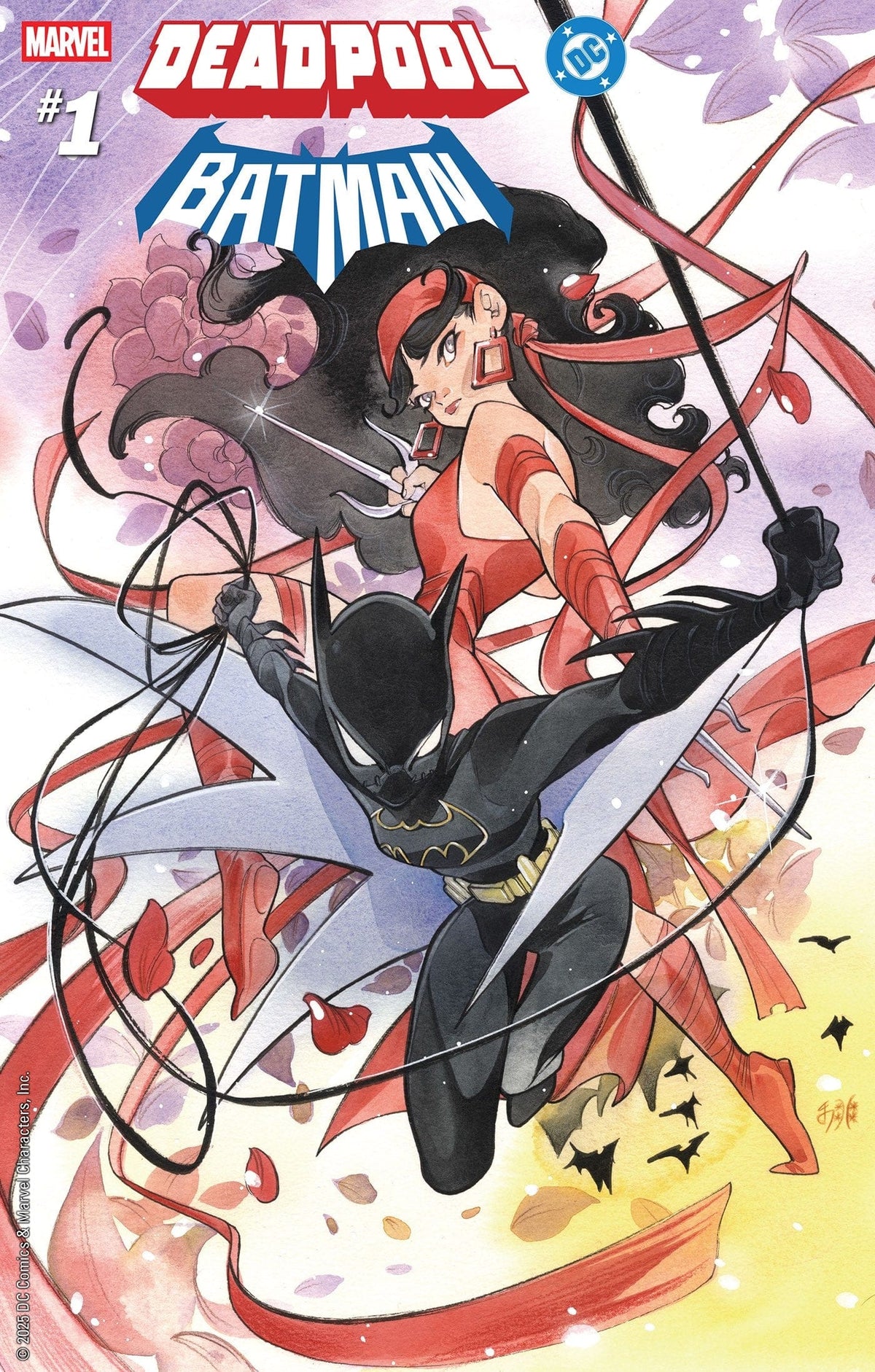 Marvel Comic Books MARVEL/DC: DEADPOOL/BATMAN #1 PEACH MOMOKO VARIANT 75960621349800181 PRH-75960621349800181