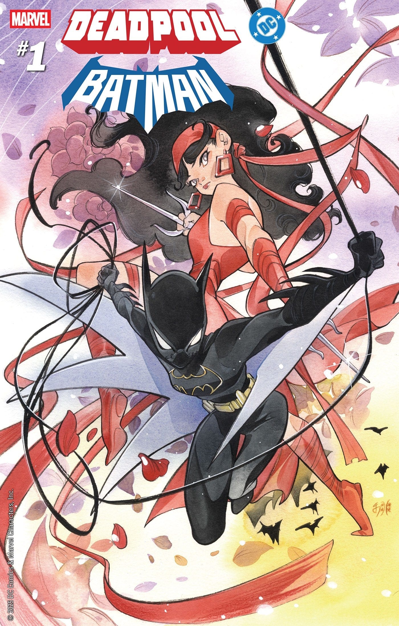 Marvel Comic Books MARVEL/DC: DEADPOOL/BATMAN #1 PEACH MOMOKO VARIANT 75960621349800181 PRH-75960621349800181