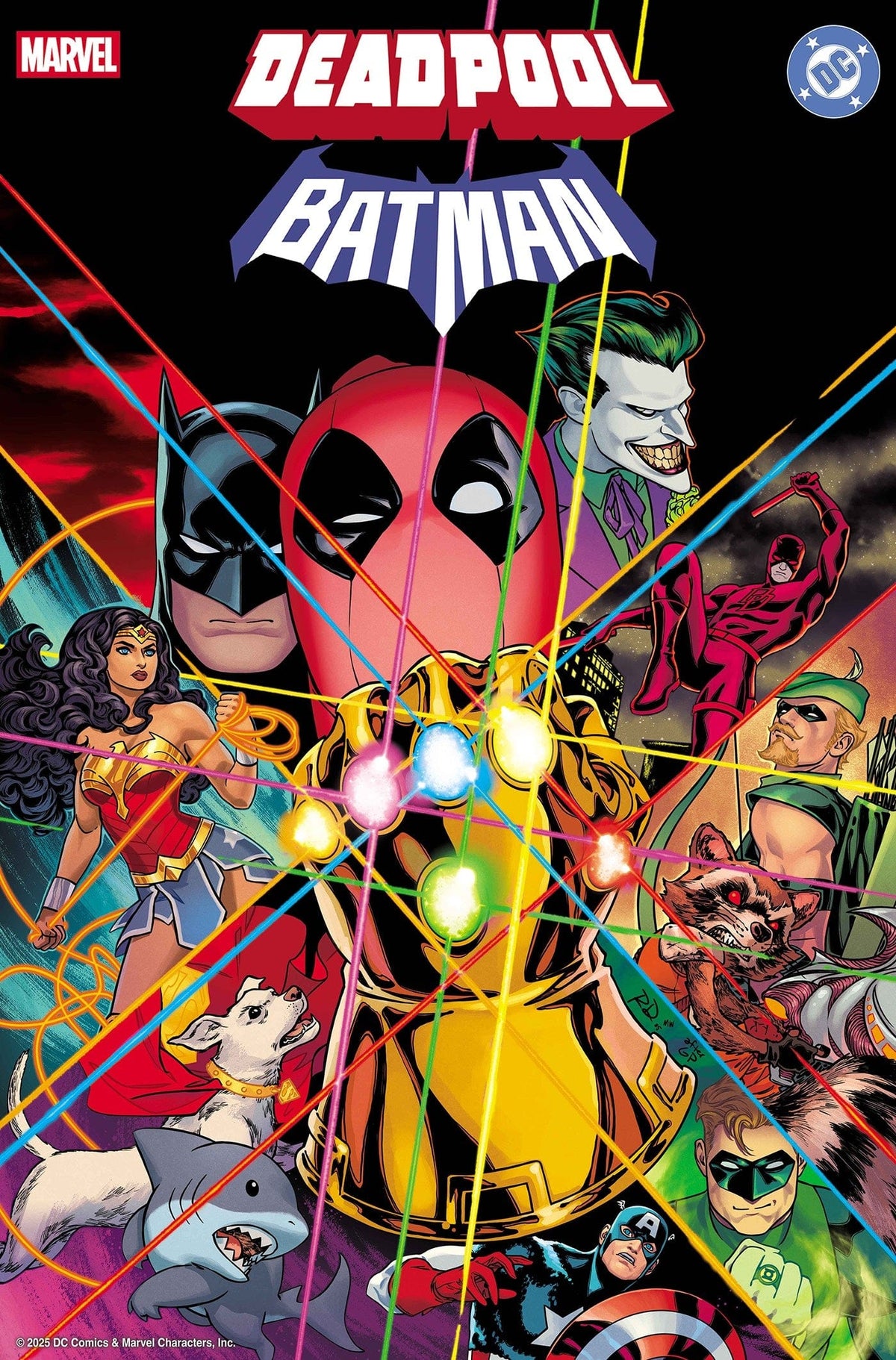 Marvel Comic Books MARVEL/DC: DEADPOOL/BATMAN #1 RUSSELL DAUTERMAN HOMAGE VARIANT 75960621349800125 PRH-75960621349800125