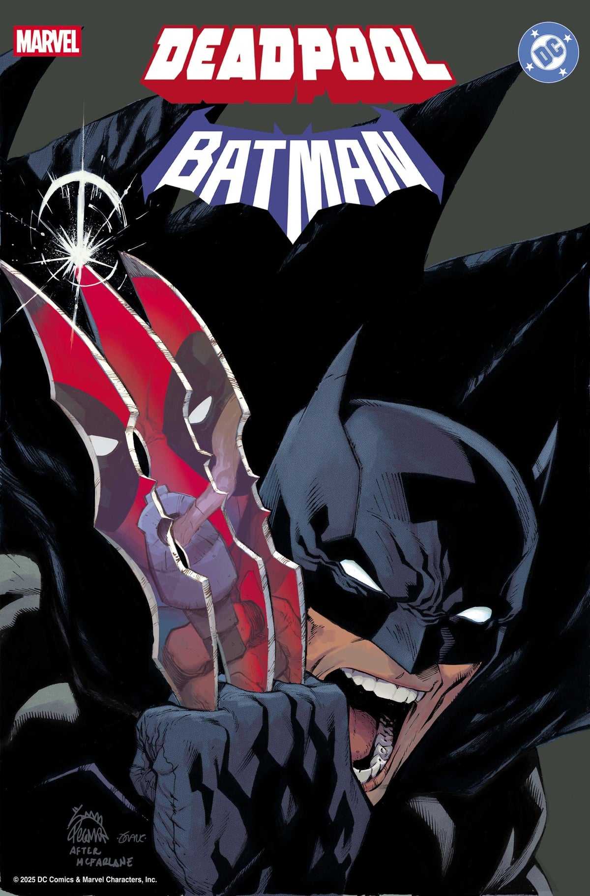 Marvel Comic Books MARVEL/DC: DEADPOOL/BATMAN #1 RYAN STEGMAN HOMAGE VARIANT 75960621349800122 PRH-75960621349800122
