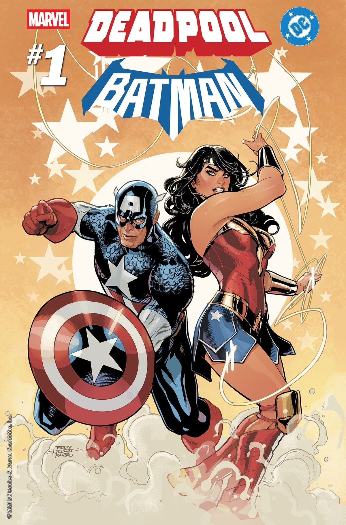 Marvel Comic Books MARVEL/DC: DEADPOOL/BATMAN #1 TERRY DODSON VARIANT 75960621349800126 PRH-75960621349800126