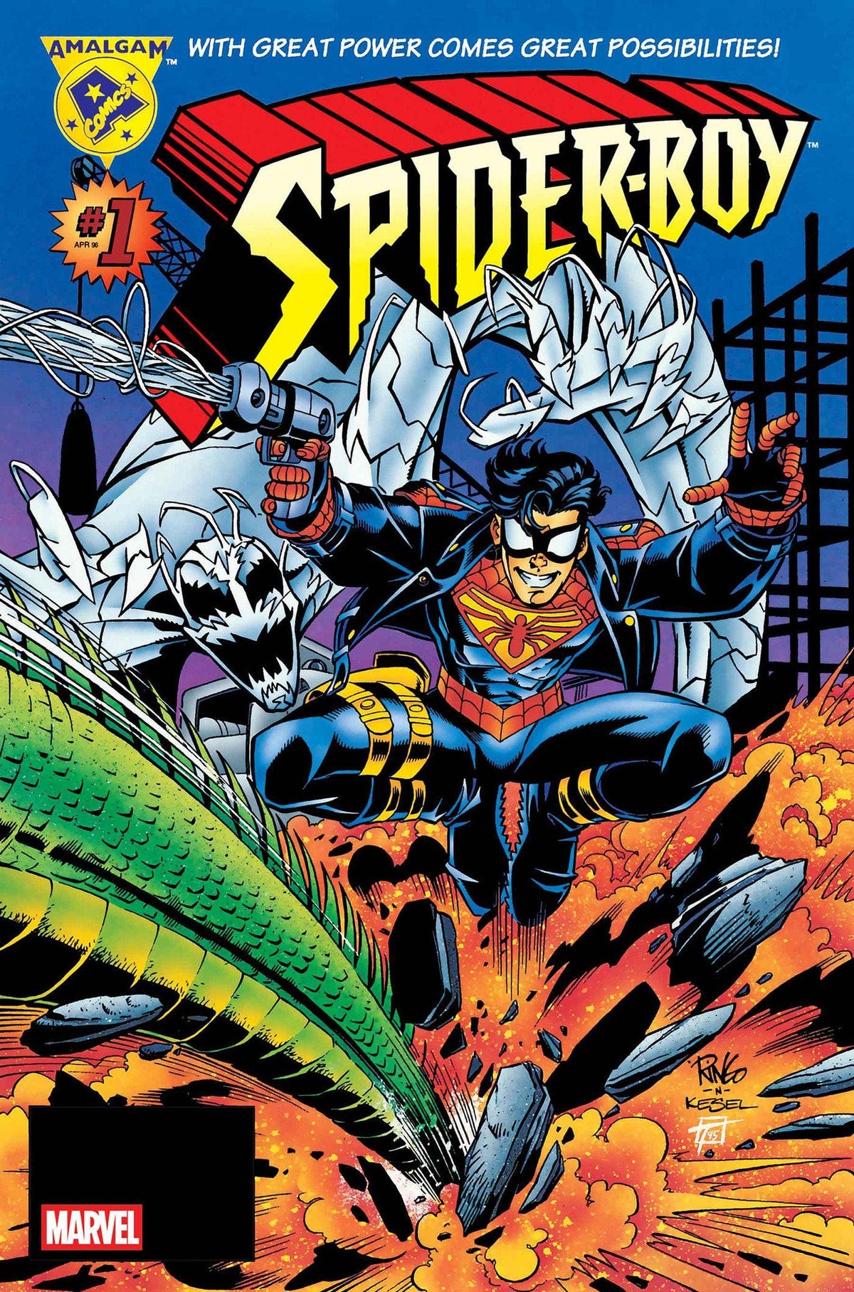 Marvel Comic Books MARVEL/DC: SPIDER-BOY #1 FACSIMILE EDITION 75960621424200111 PRH-75960621424200111