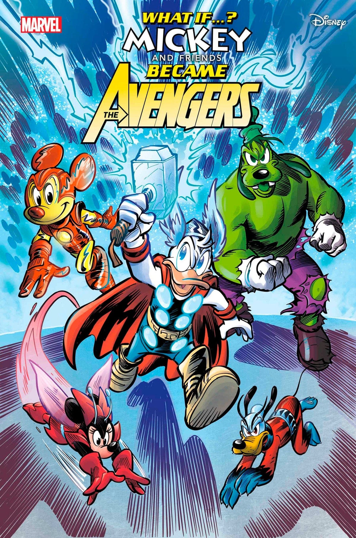Marvel Comic Books MARVEL & DISNEY: WHAT IF...? MICKEY & FRIENDS BECAME THE AVENGERS #1 75960621015200111 PRH-75960621015200111
