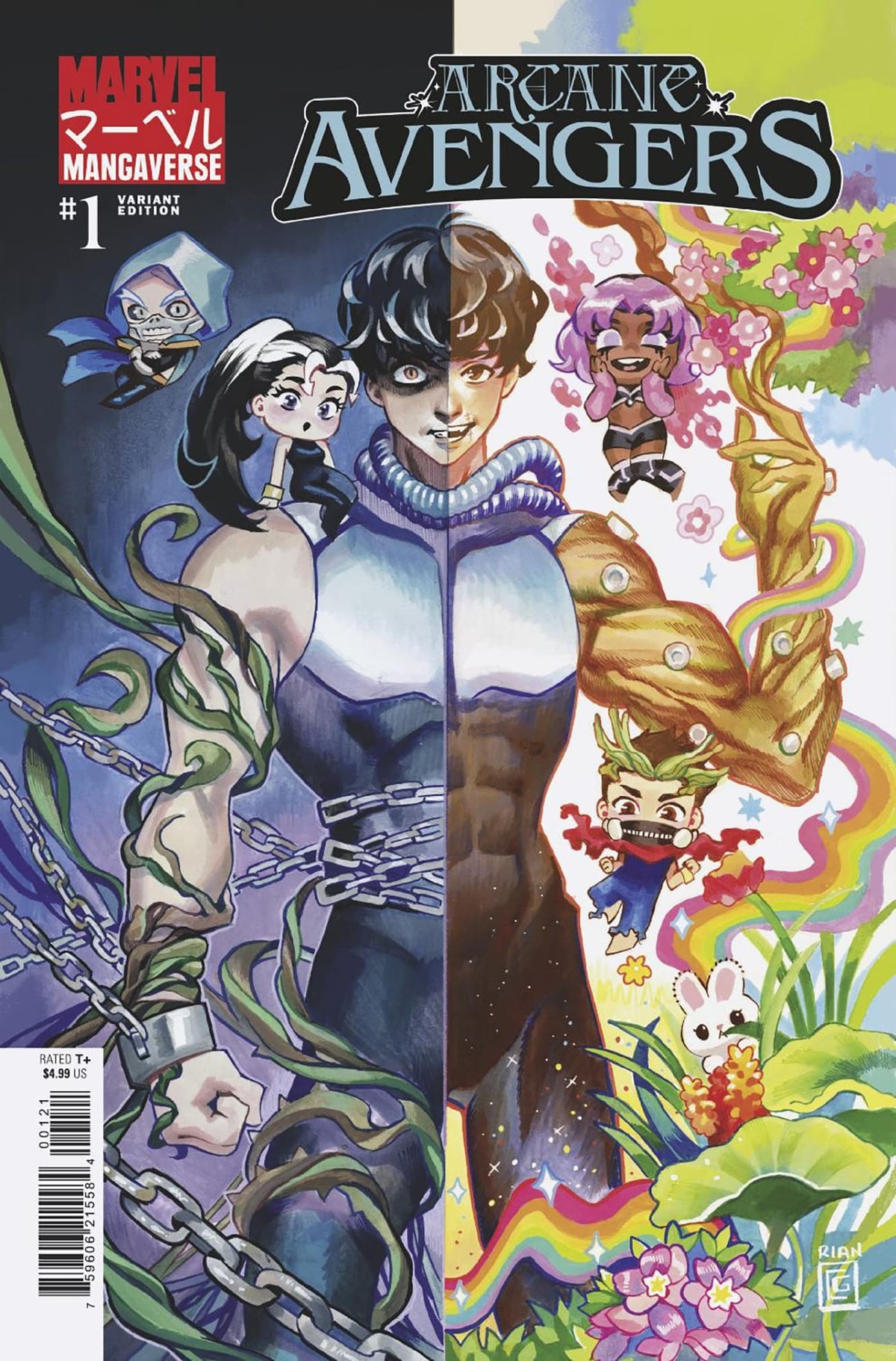 Marvel Comic Books MARVEL MANGAVERSE: ARCANE AVENGERS #1 RIAN GONZALES VARIANT (Release Date: 09/16/2026) 75960621558400121 PRH-75960621558400121