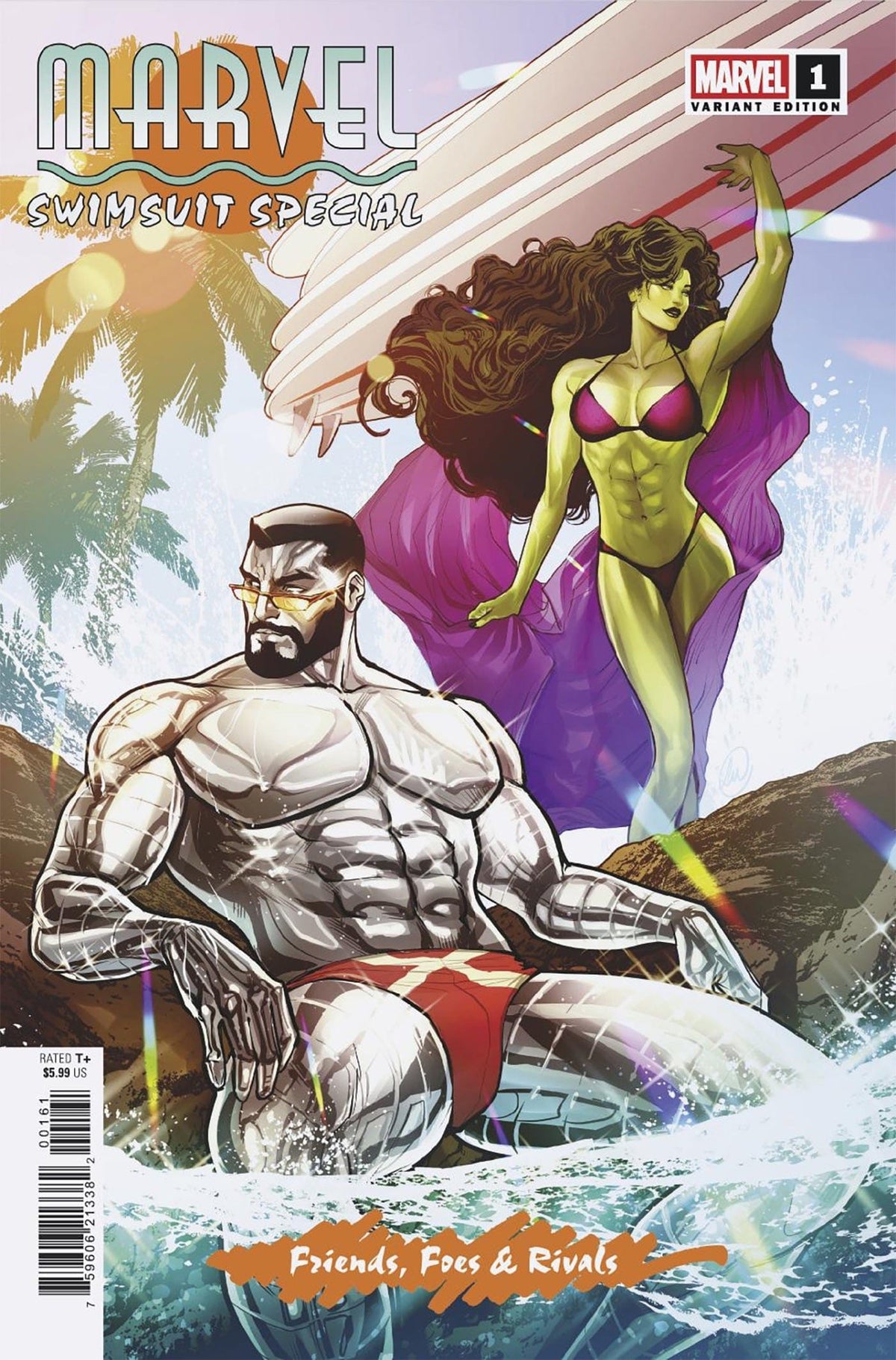 Marvel Comic Books MARVEL SWIMSUIT SPECIAL: FRIENDS, FOES & RIVALS #1 LUCAS WERNECK VARIANT 75960621338200161 PRH-75960621338200161
