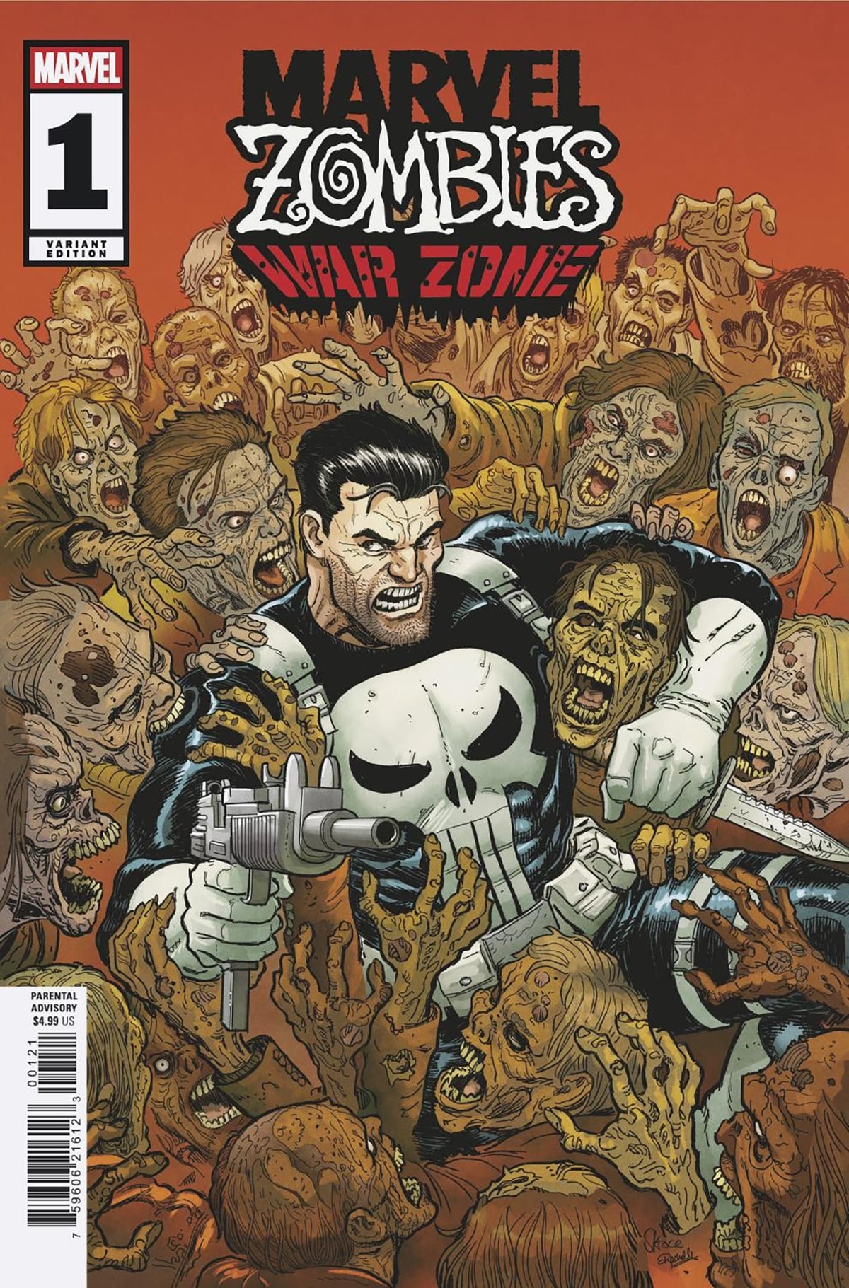 Marvel Comic Books MARVEL ZOMBIES: WAR ZONE #1 STEVE SKROCE VARIANT (Release Date: 09/02/2026) 75960621612300121 PRH-75960621612300121