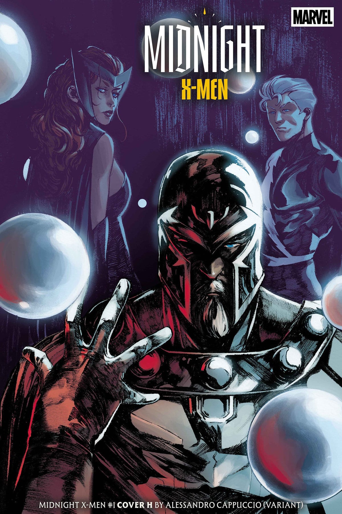 Marvel Comic Books MIDNIGHT X-MEN #1 COVER H ALESSANDRO CAPPUCCIO VARIANT (Release Date: 10/07/2026) 75960621668000161 PRH-75960621668000161