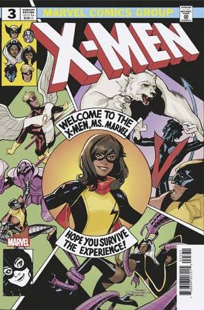 Marvel PRH Comic Books MS MARVEL NEW MUTANT #3 TERRY DODSON TEAM HOMAGE VAR 75960620701500331 AUG230690